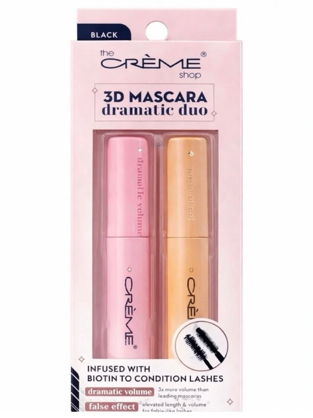 The Crème Shop 3D Mascara Dramatic Duo